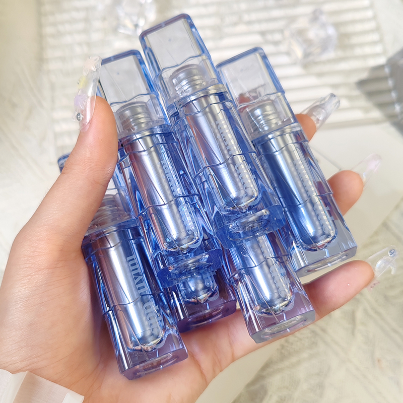 Rossetto a specchio Lucidalabbra lucido Rossetto liquido gelatinoso trasparente impermeabile e resistente Labbra cosmetiche Womon_voghion.com