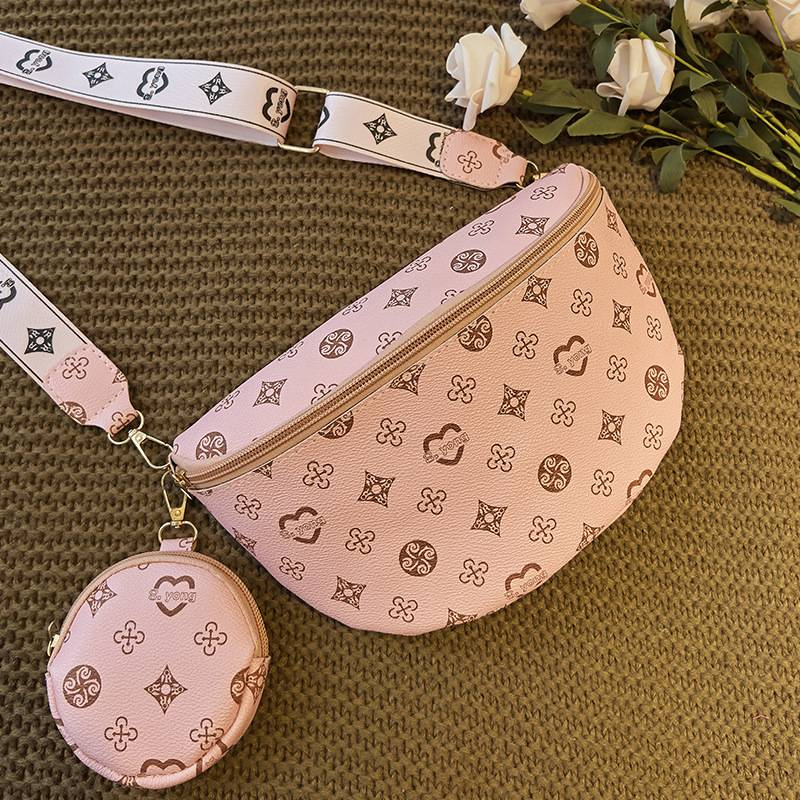 Lehká luxusní módní ledvinka crossbody kabelka dámská taška Nová dámská kabelka přes rameno_voghion.com