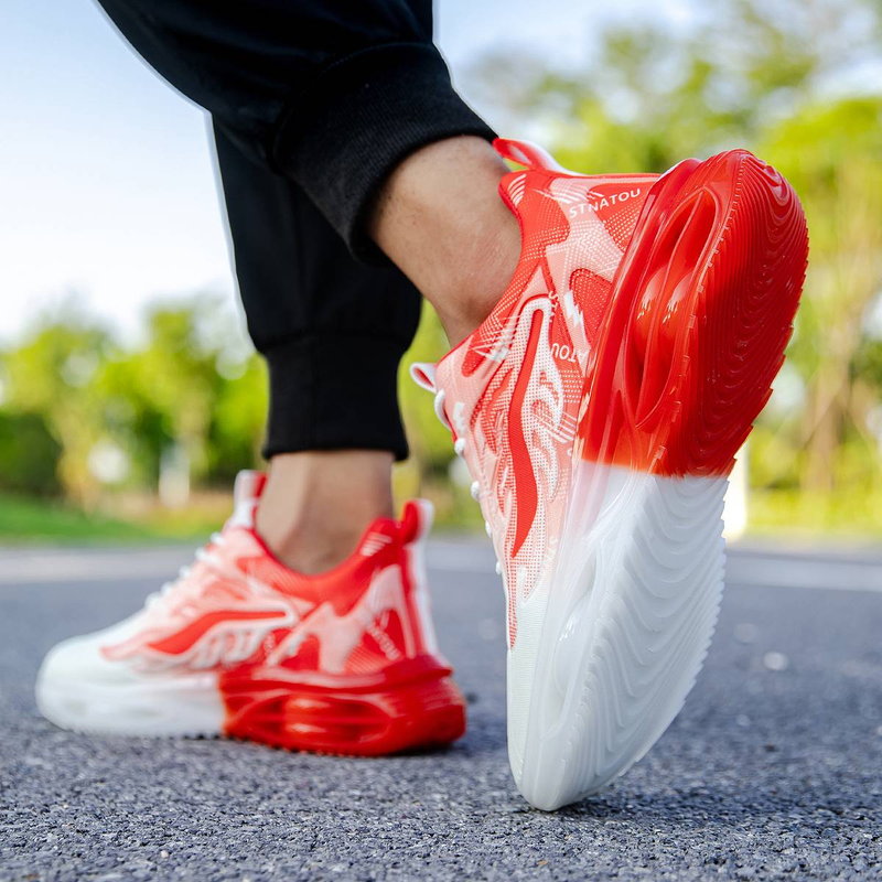 Sommer atmungsaktive herren schuhe neue sport freizeit laufschuhe jugendliche erhöhen air kissen schock papa schuhe_voghion.com