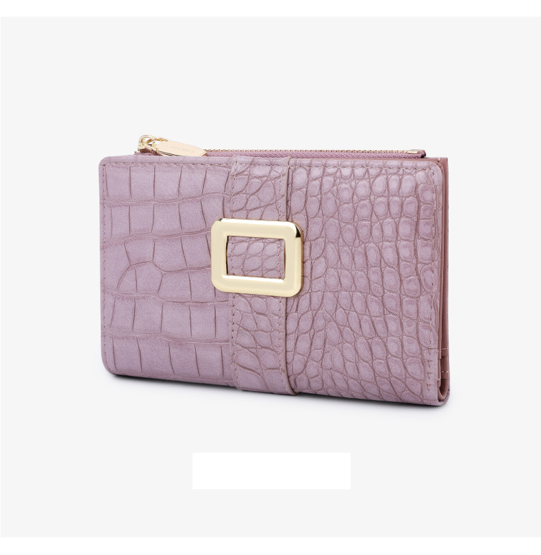 Geldbörse kurz Alligator Print Damen Geldbörse Multi-Card Münzbörse_voghion.com