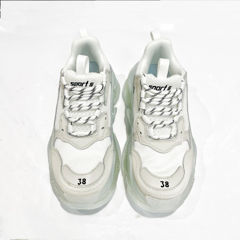 New Parisian Dad Shoes With Air Cushion For Height Increase, Men's And Women's Sports Running Shoes_voghion.com