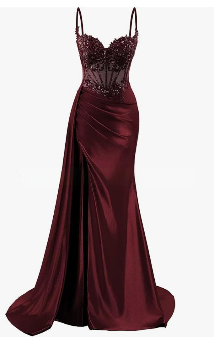 Damenbekleidung Neues grünes sexy Tube Top langes Abschlussball-Party-Abendkleid_voghion.com