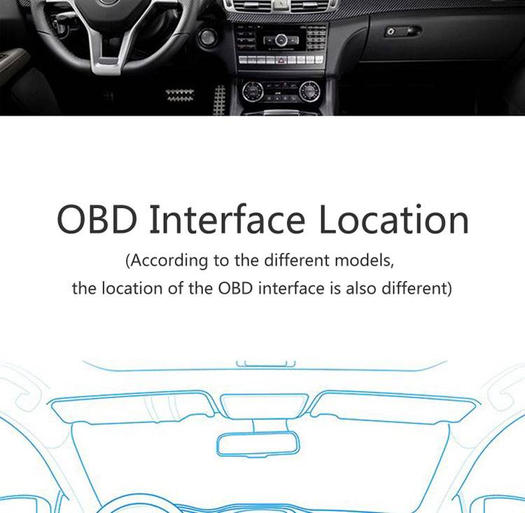Araba OBD HUD Çok Fonksiyonlu Dijital Metre Alarm Hız Su Sıcaklık Göstergesi Arıza Testi_voghion.com