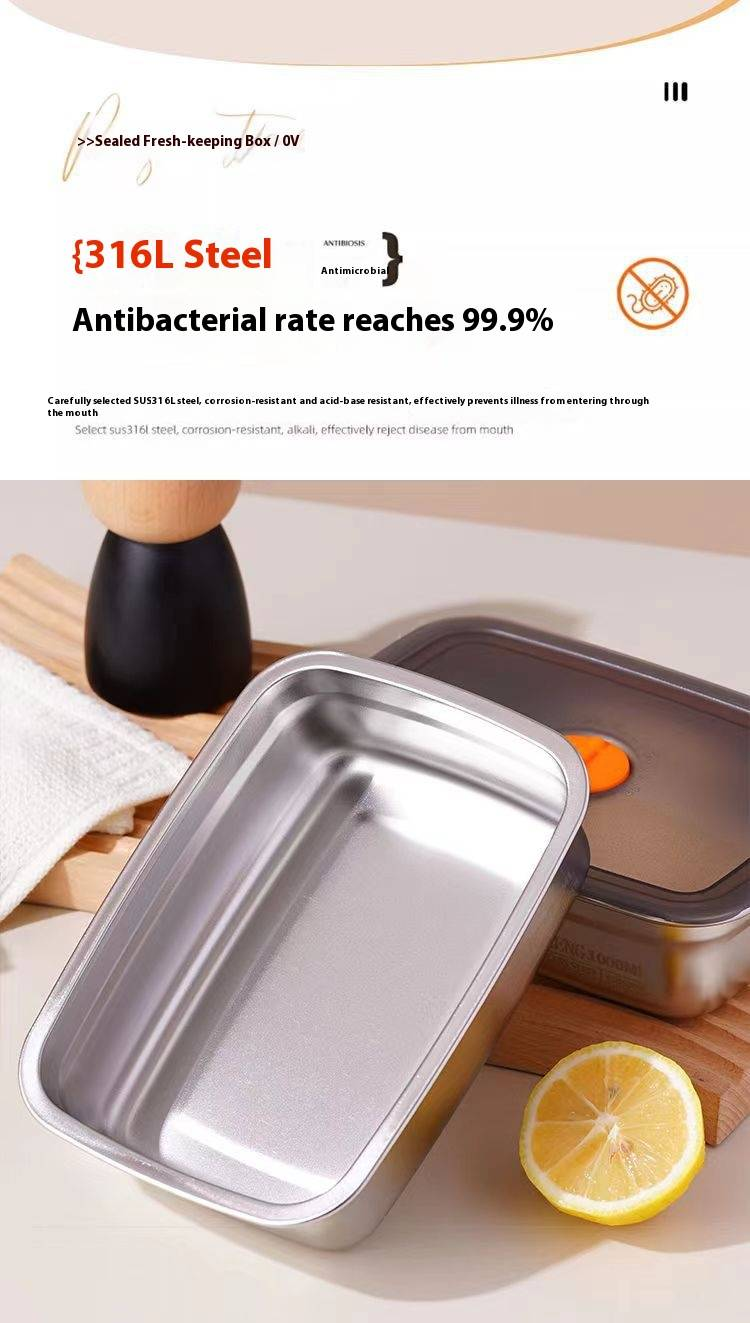 16 contenitori per alimenti in acciaio inossidabile con coperchio ermetico - senza BPA, a prova di perdite, adatti al microonde e al congelatore, perfetti per la preparazione dei pasti e il pranzo in ufficio_voghion.com