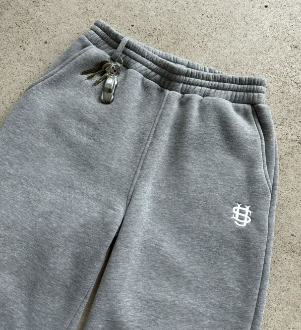 Men's Clothing Unisex Embroidered Print Wide Leg Pants - Trendy Streetwear Couple Joggers (S-3XL) - Soft Polyester Blend For Ultimate Comfort_voghion.com