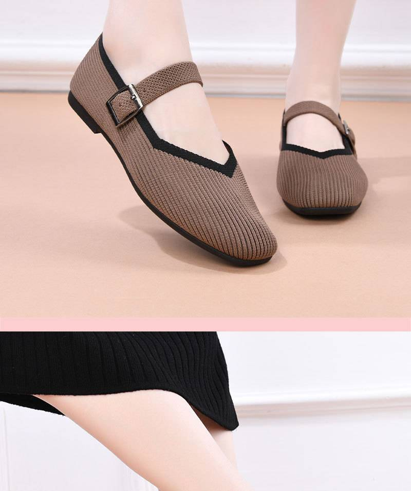 Meistverkaufte atmungsaktive Mesh-Freizeitschuhe für Damen mit quadratischer Zehenpartie, weiche, leichte und atmungsaktive Futter-Mama-Schuhe_voghion.com