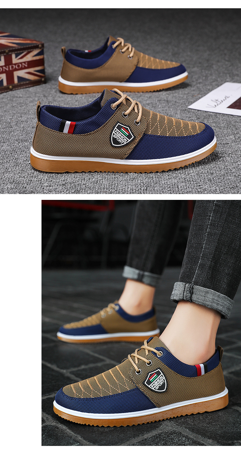 Men's Classic Beijing Cloth Shoes - Breathable Anti-Slip Work Shoes With Rubber Sole For Spring/Autumn - Comfortable Casual Kung Fu Shoes For Dad_voghion.com