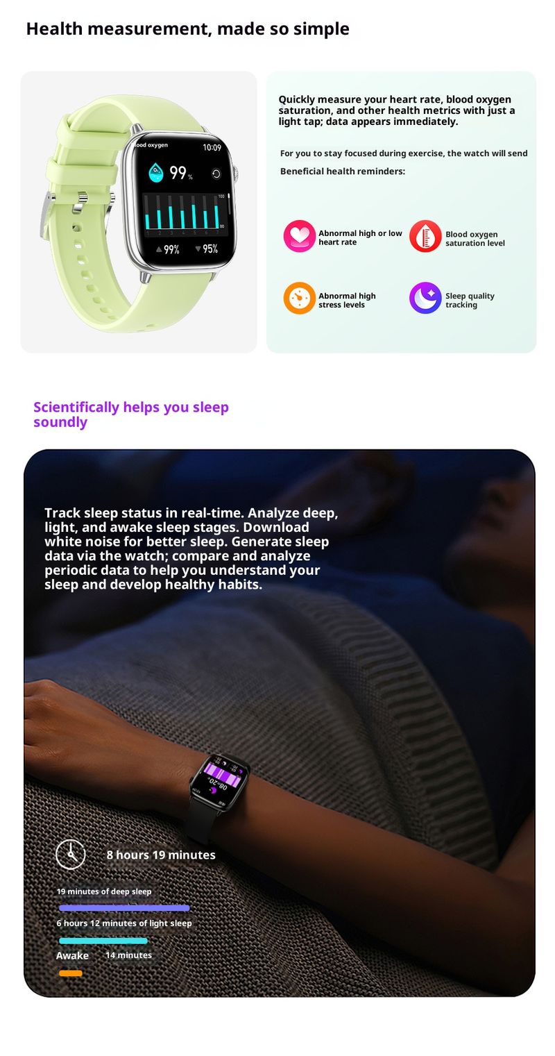 HD13 Smart Watch For Women With Bluetooth Calling, AMOLED Display, Heart Rate & Blood Oxygen Monitor, Step Counter, Menstrual Cycle Tracking_voghion.com