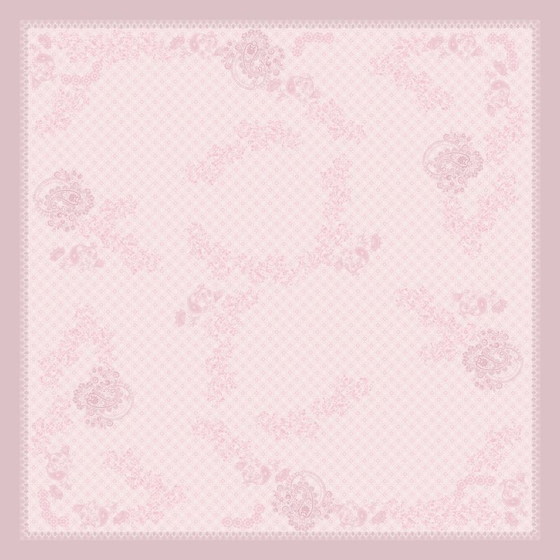 Muslimisches Kopftuch, bedruckt, quadratisch, aus Baumwoll-Viskose, für Damen, 110 x 110 cm_voghion.com