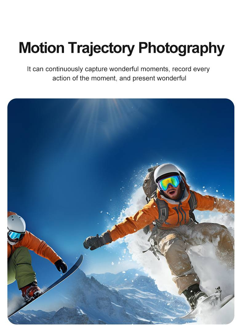 HD 4K Outdoor-Sportkamera gëeegent fir Vëlofueren, Tauchen a Camping mat enger 64GB-Speicherkaart abegraff._voghion.com