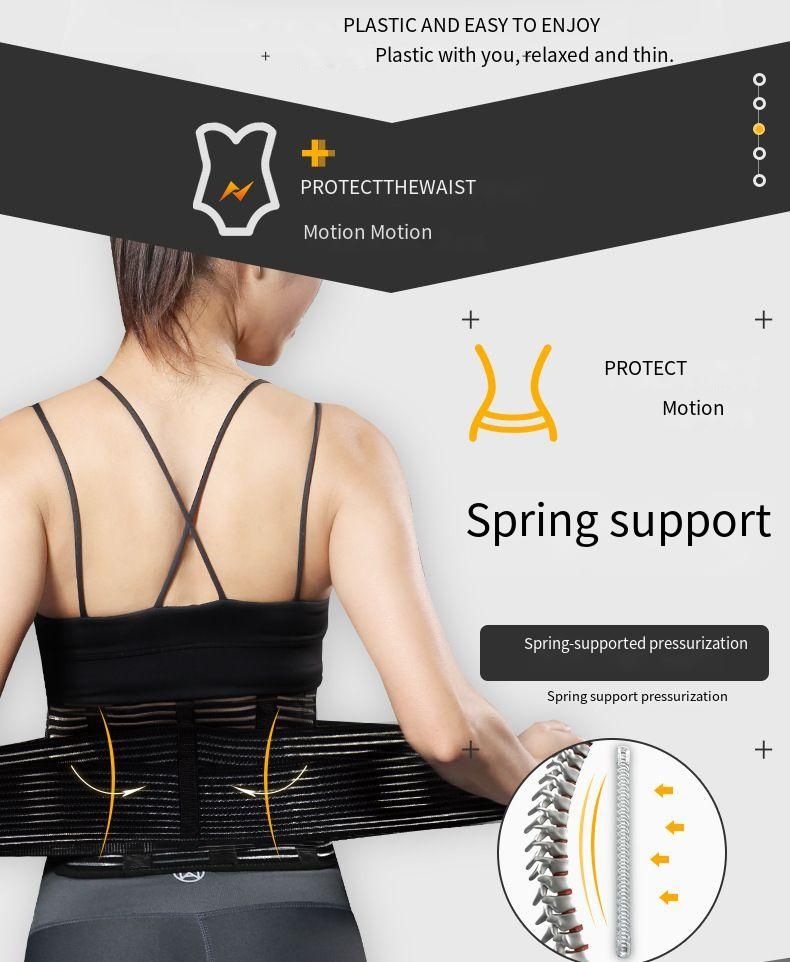 Professional Slimming Waist Trainer Belt For Men & Women - Breathable Workout Waist Wrap For Gym, Running, Weight Loss & Core Support_voghion.com