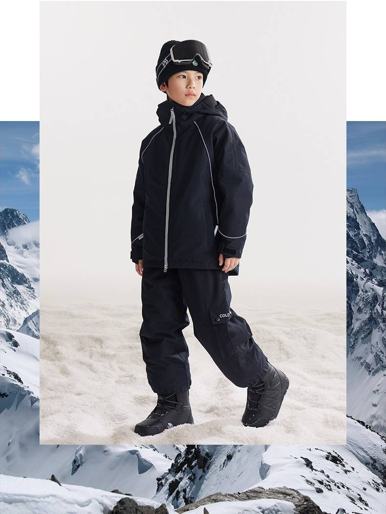 Wasserdichte Kinder-Schneehosen für Jungen und Mädchen – Isolierte Skihosen aus winddichtem und atmungsaktivem Material für Wintersport (110–160 cm)_voghion.com
