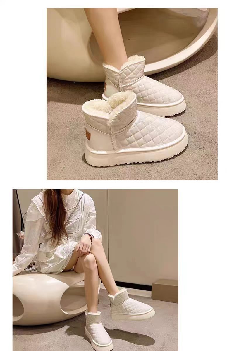 NEU: Die meistverkauften Schneestiefel für Damen im Winter – dick gefüttert, wasserdicht und rutschfest, mit dicker Sohle._voghion.com