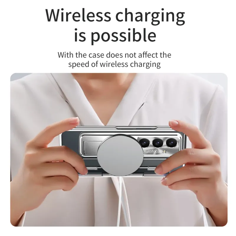 With Screen Protector Phone Case For Samsung Galaxy Z Fold 7 6 5 4 3 Fold6 Fold5 Hinge Protection Cover_voghion.com