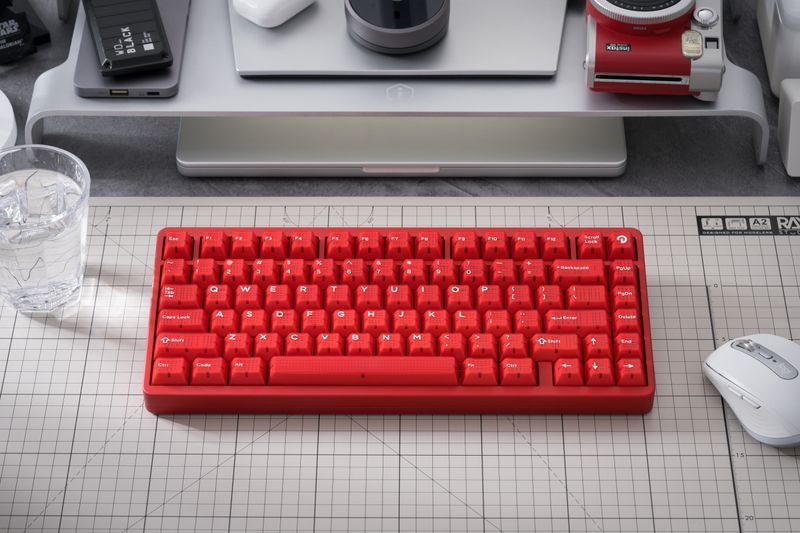 Domikey Ruby Originalhöhe ABS Zweifarbige Form Nical-Tastatur-Tastenkappen Edel Individuell Stilvoll_voghion.com