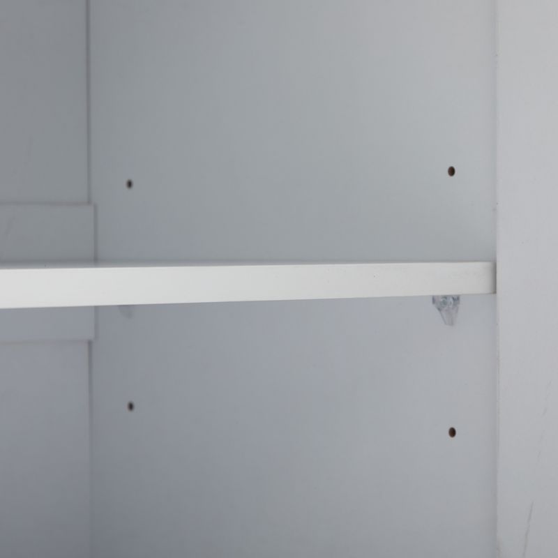 Buffet Hochglanz avec 4 compartiments, meuble buffet moderne Anrichte Schrank, 130 cm de large_voghion.com