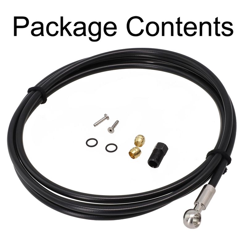 Bike Banjo Hydraulic Disc Hose Kit For-Shimano BH90 System 2M Bicycle Brake Accessories_voghion.com