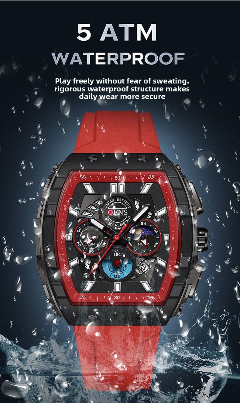 OFNS Cross-Border Hot-Selling Wristwa Multi-Function Chronograph Three-Eye Six-Hand Quartz Calendar Business Men's_voghion.com