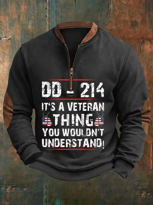 3D-Druck Herren-Sweatshirt mit halbem Reißverschluss für Herbst und Winter_voghion.com