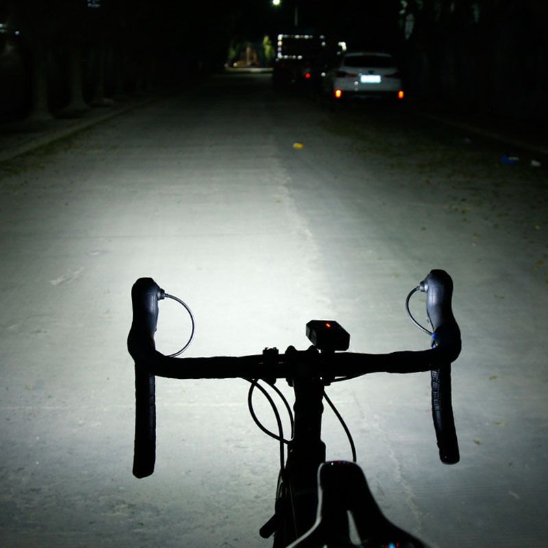 Neue Fahrradlichter für Nachtfahrten, starke Taschenlampe, USB-Aufladung, Mountainbike-Scheinwerfer, Fahrradausrüstung_voghion.com