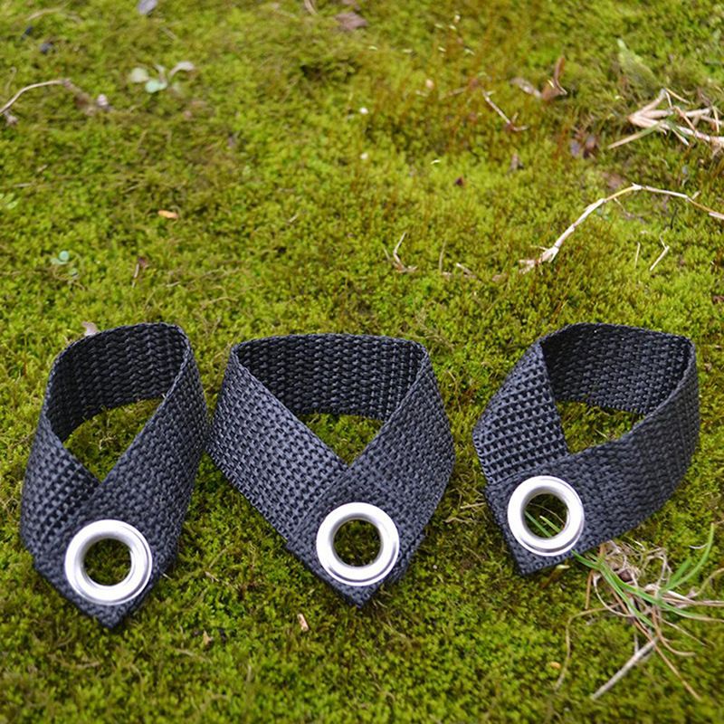 Outdoor-Daach Camping-Fëschstang-Apparat Zelt Sonneschutz Accessoiren Bandbefestigungsschnalle_voghion.com