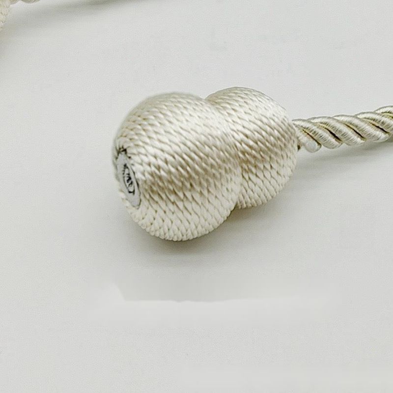 Rechte koptelefoon, kalebas stijl gordijn magneet gesp, huistextiel accessoires, touw, raamdecoratie bindband_voghion.com