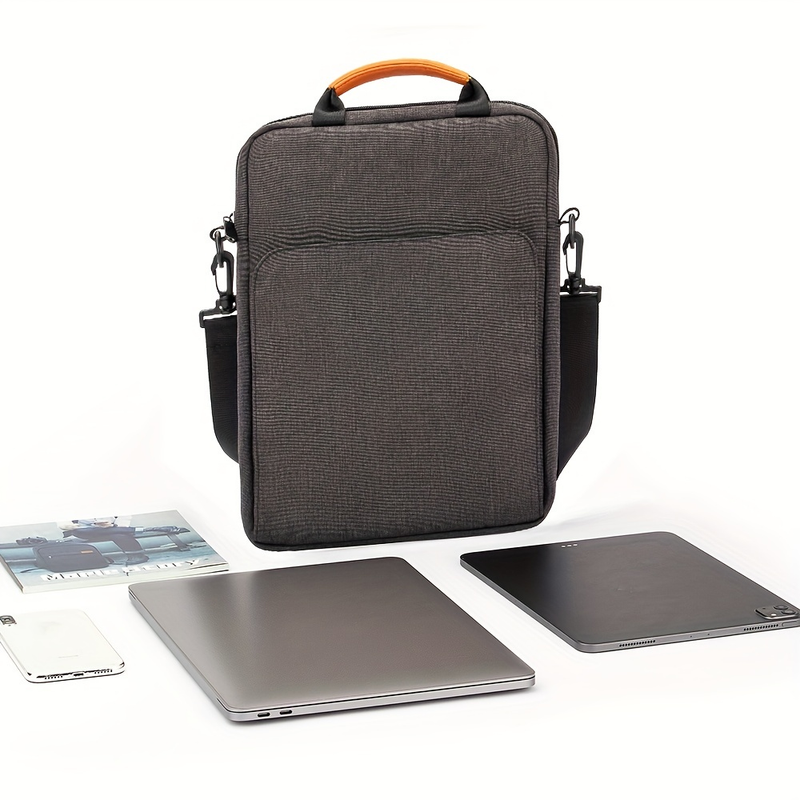 1 adet 13,3 inç Dizüstü Bilgisayar Omuz Çantası Su Geçirmez El Çantası 13" MacBook Pro M2 M1 / 13,6" MacBook Air M2 / 12,9" iPad Pro M1 / 13" Surface Pro X 8 / Sur_voghion.com