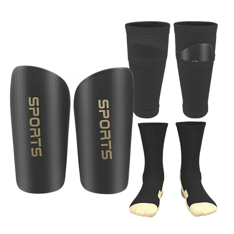 Fußball-Beinschutz für Erwachsene, Beinschutz für Kinder, Sporttraining, atmungsaktiv, Bee Socket Fußschutz_voghion.com