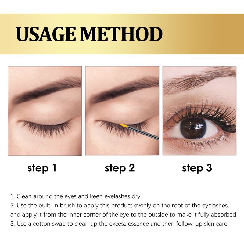 Mascara LANZHIYUE Siero per ciglia, sopracciglia lunghe e spesse, soluzione nutritiva per ciglia delicate_voghion.com