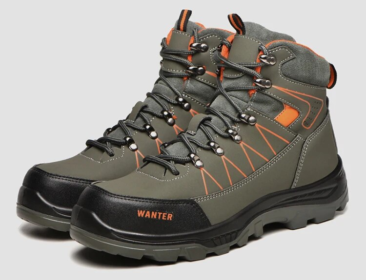 Bottes légères et confortables pour hommes, baskets de travail à bout en acier, chaussures de protection de sécurité indestructibles_voghion.com