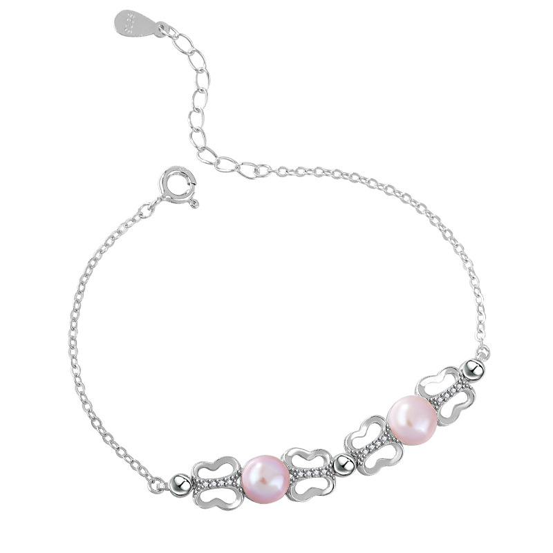 D675 Fashion Micro Pave Zircon Trendy Simple Personality New S Bracelet Women's Silver Jewelry_voghion.com