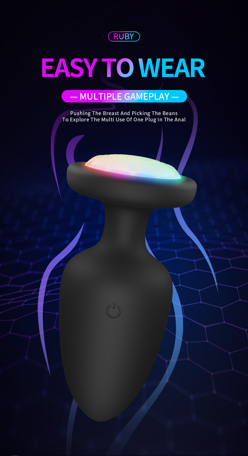 Vibromasseur anal avec télécommande Bluetooth et application pour homme, masseur de prostate, masturbateur féminin pour sexe adulte._voghion.com