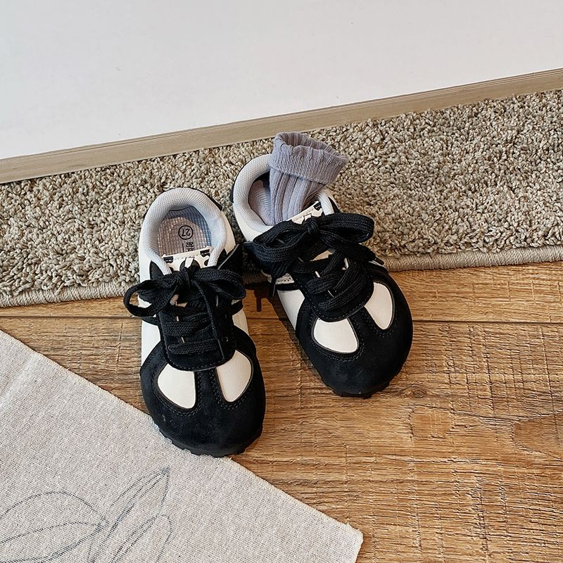 Classiche scarpe da ginnastica con cinturino per bambini, unisex, autunno, morbide, in similpelle, scarpe sportive per ragazzi e ragazze, design del marchio, antiscivolo, da viaggio_voghion.com