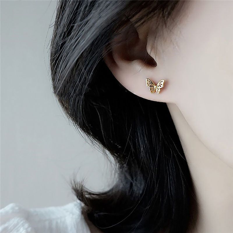 Mini Garofano - Donna, Cuore, Stella, Farfalla, Dinosauro, Gioielli per lobo frontale di capra, Gioielli per orecchini perforati_voghion.com