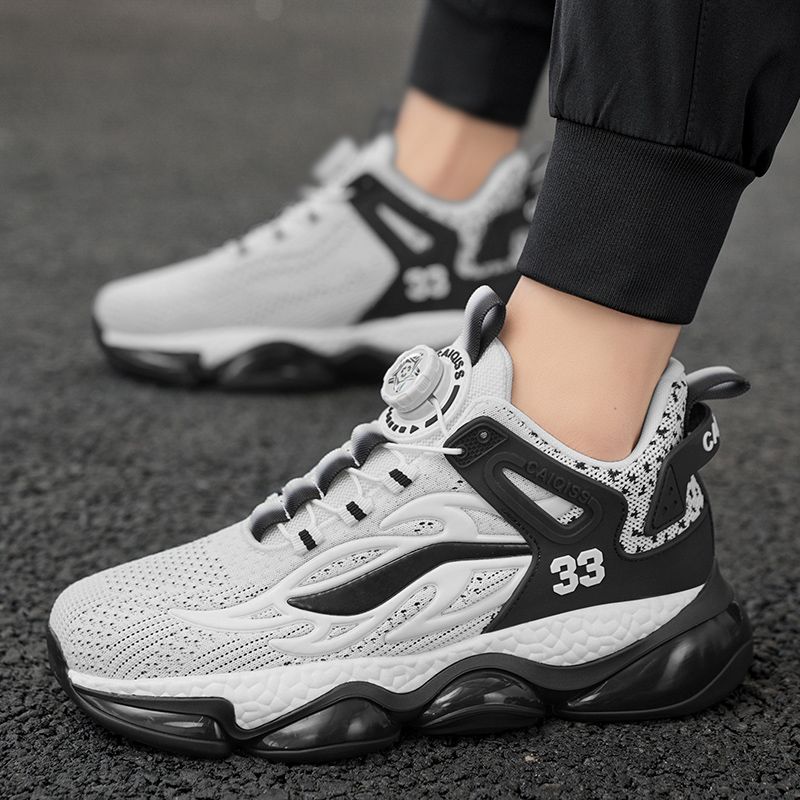 cushioning Rebound Running Shoes Men's Non-slip, Wear-resistant, Breathable And Comfortable Sports Shoes Men's Shoes_voghion.com