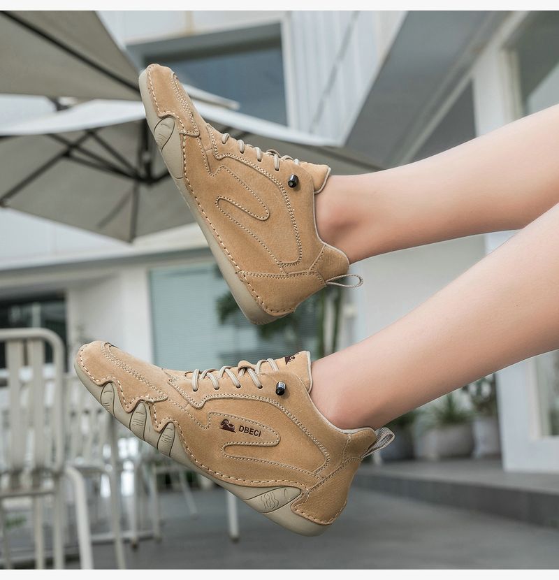High-top Large-size Women's Shoes First-layer Leather Women's Martin Boots Short Boots Sports And Leisure Shoes Versatile Leather Boots_voghion.com
