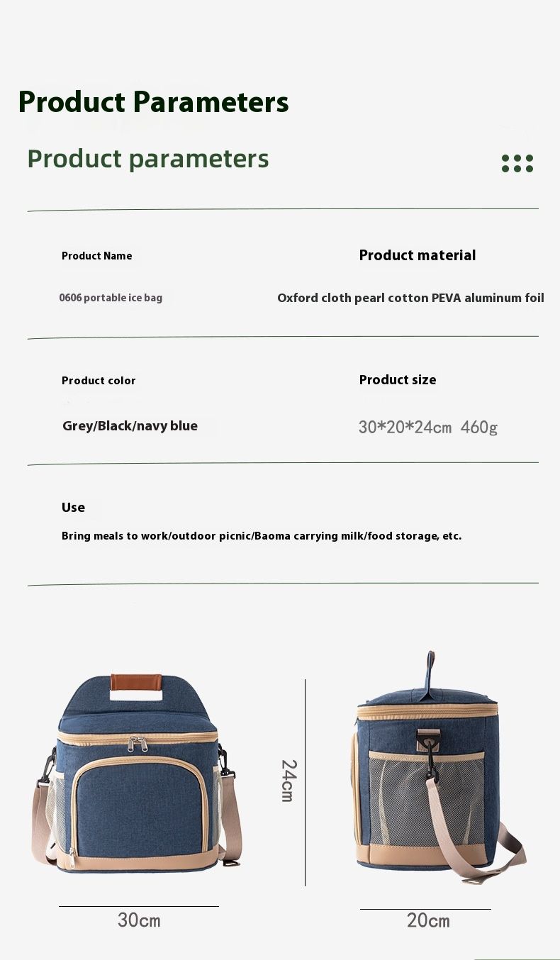 Nuovo isolamento con tessuto Oxford capiente, borsa del ghiaccio impermeabile ispessita, borsa da picnic, grande borsa per il pranzo bento_voghion.com