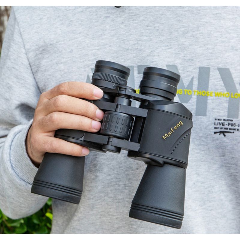 Maifeng New 20x50 Gold Label Telescope High Magnification HD Night Vision Outdoor Concert Large Eyepiece Binoculars_voghion.com