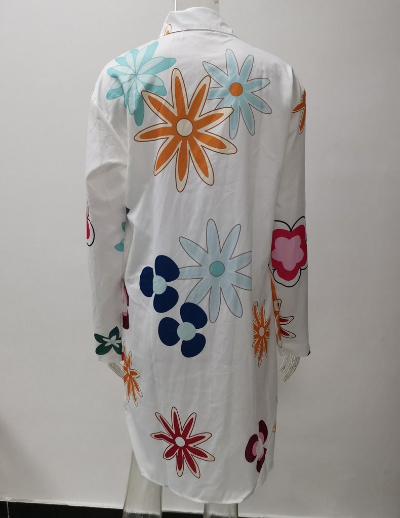 Nuovo abito-camicia taglie forti con stampa digitale, moda d'oltremare, da donna, in vendita a prezzi accessibili_voghion.com