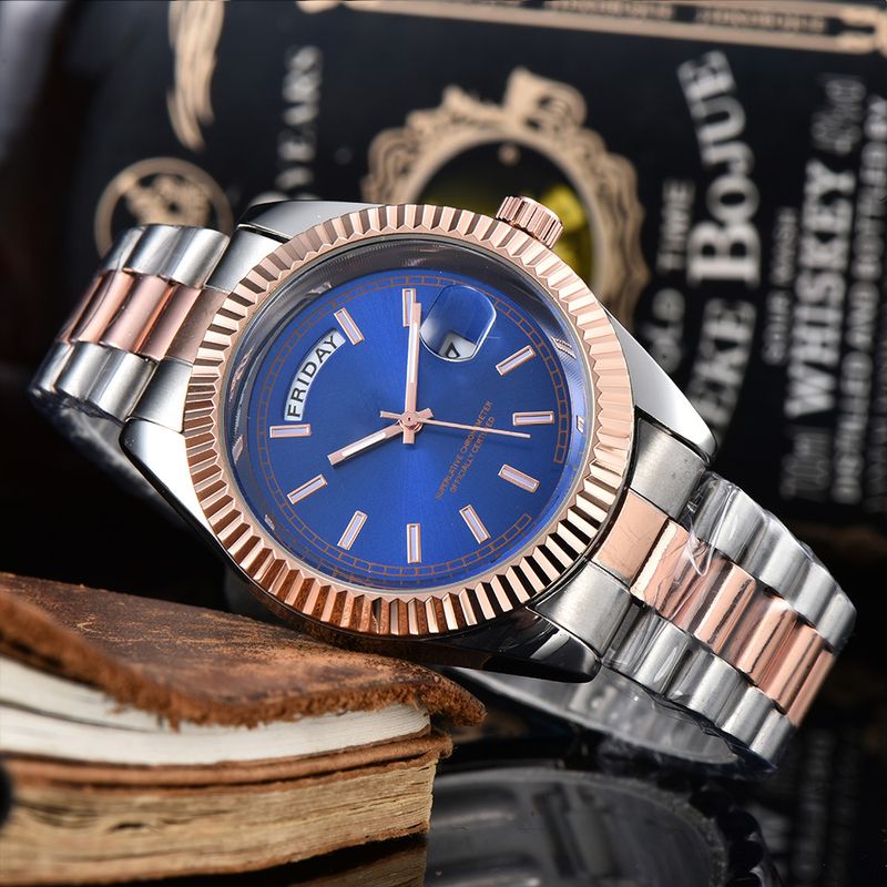 Laojia Daily Log, anello per denti, doppio calendario, orologio al quarzo luminoso con binario per treni, in vendita, Al 129095_voghion.com