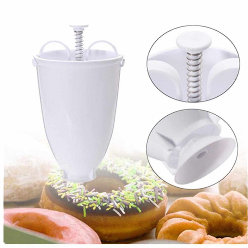 3 Adet Magic Fast Plastik Donut Makinesi Waffle Kalıpları Mutfak Aksesuarları Pişirme Gereçleri Donut Makinesi Kek Kalıbı Bisküvi Kurabiye Kendin Yap Pişirme Aracı_voghion.com