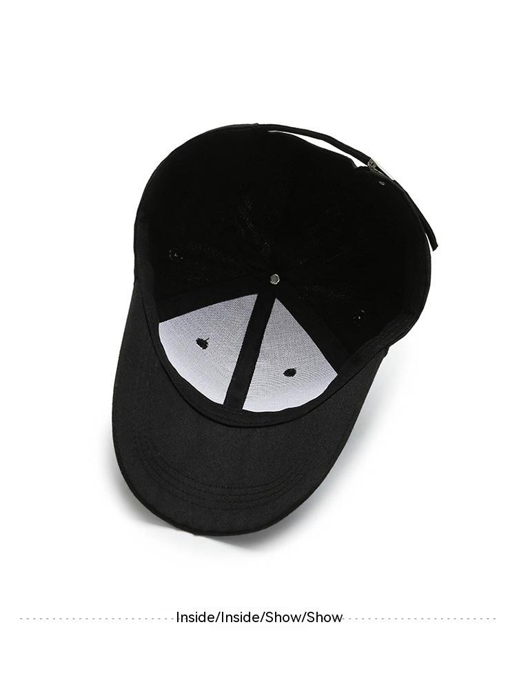 New Hot Spring Hat Female Summer Leisure Baseball Cap Korean Wave Embroidery Duck Tongue Hat Female Outdoor Sun Hat_voghion.com