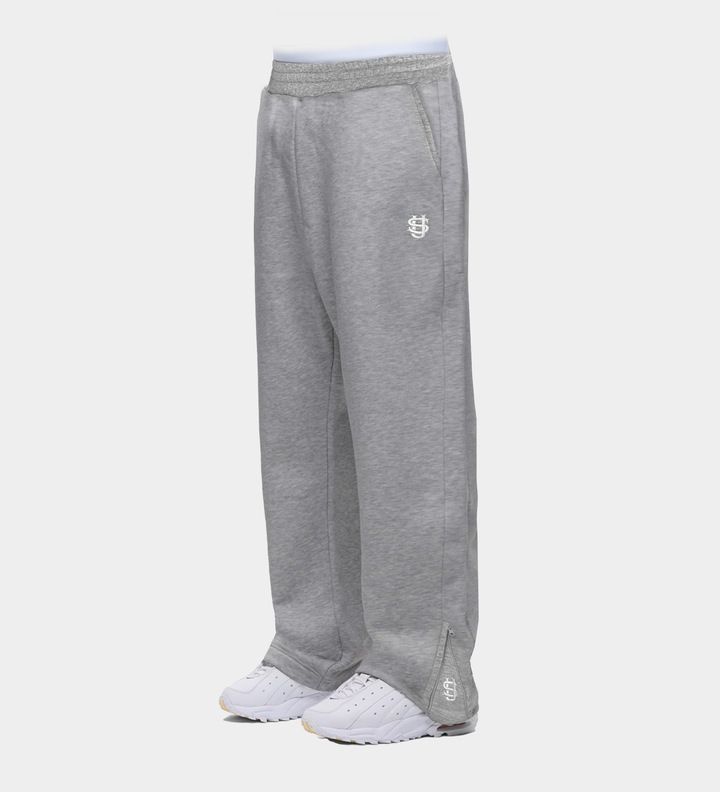 Erkekler İçin Amerikan Tarzı İşlemeli Günlük Sokak Hip-Hop Fermuar Tasarımlı Spor Çok Yönlü Bol Uzun Pantolon_voghion.com