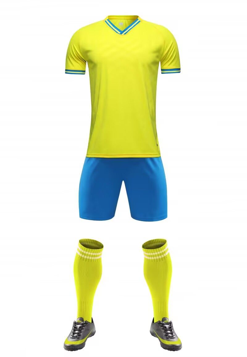 Maillots d'entraînement de compétition de vêtements pour hommes, uniformes de football d'équipe imprimés pour hommes, adultes et enfants en été_voghion.com