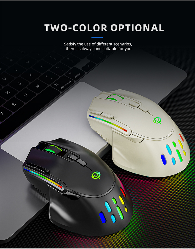 Prodotto D Nuovo mouse da gioco wireless G Pulsante luce RGB Interfaccia USB Adatto per laptop Desktop Compu ame RB esktop_voghion.com