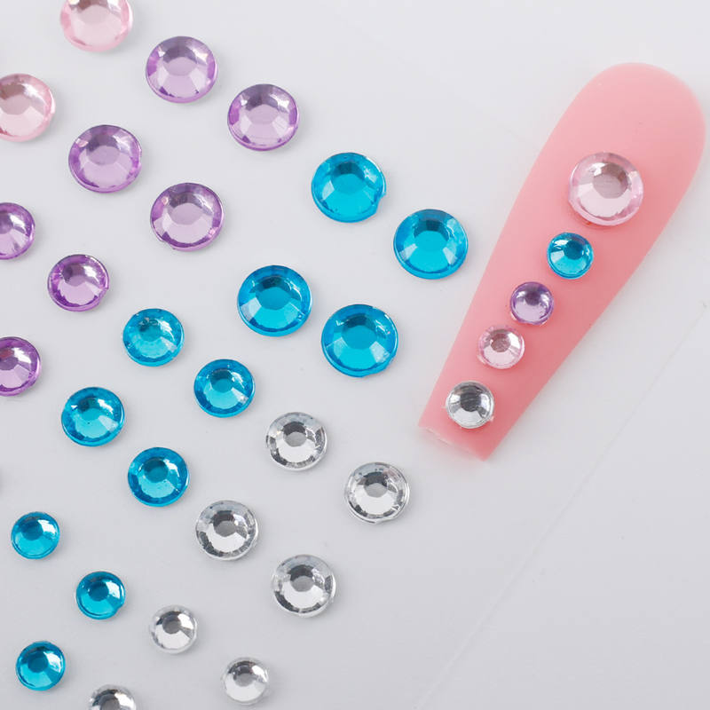 Glänzender Gesichtsschmuck-Aufkleber, Gesichtsschmuck, Diamant-Make-up-Kunst, Eyeliner, temporäre Tätowierung, Party, schlechte Make-up-Tools, Augen_voghion.com