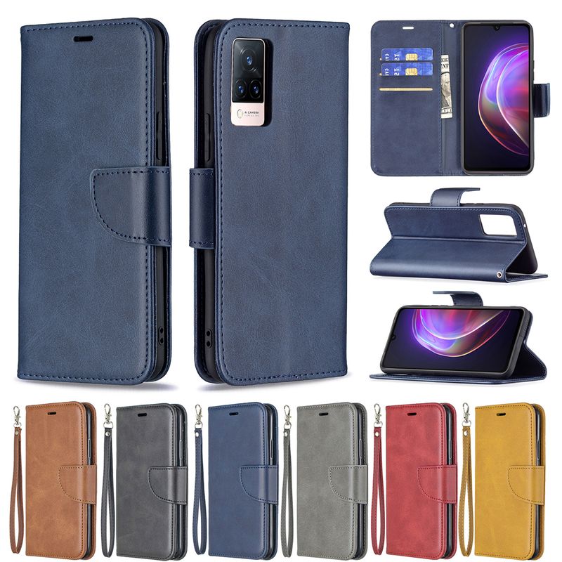Capa de couro com fivela magnética tipo carteira para VIVO V21E V21 Y02 Y11 Y12 Y15 Y17 Y15S Y20 Y21 Y27 4G Y35 Y22_voghion.com