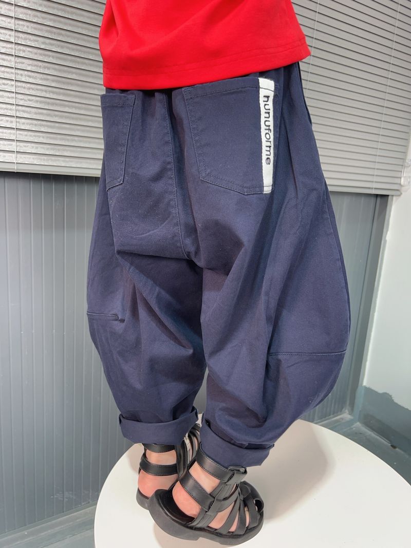 Pantalon de jogging décontracté pour enfant (3-8 ans, 90-140 cm, 100 % coton, imprimé camouflage/léopard)_voghion.com