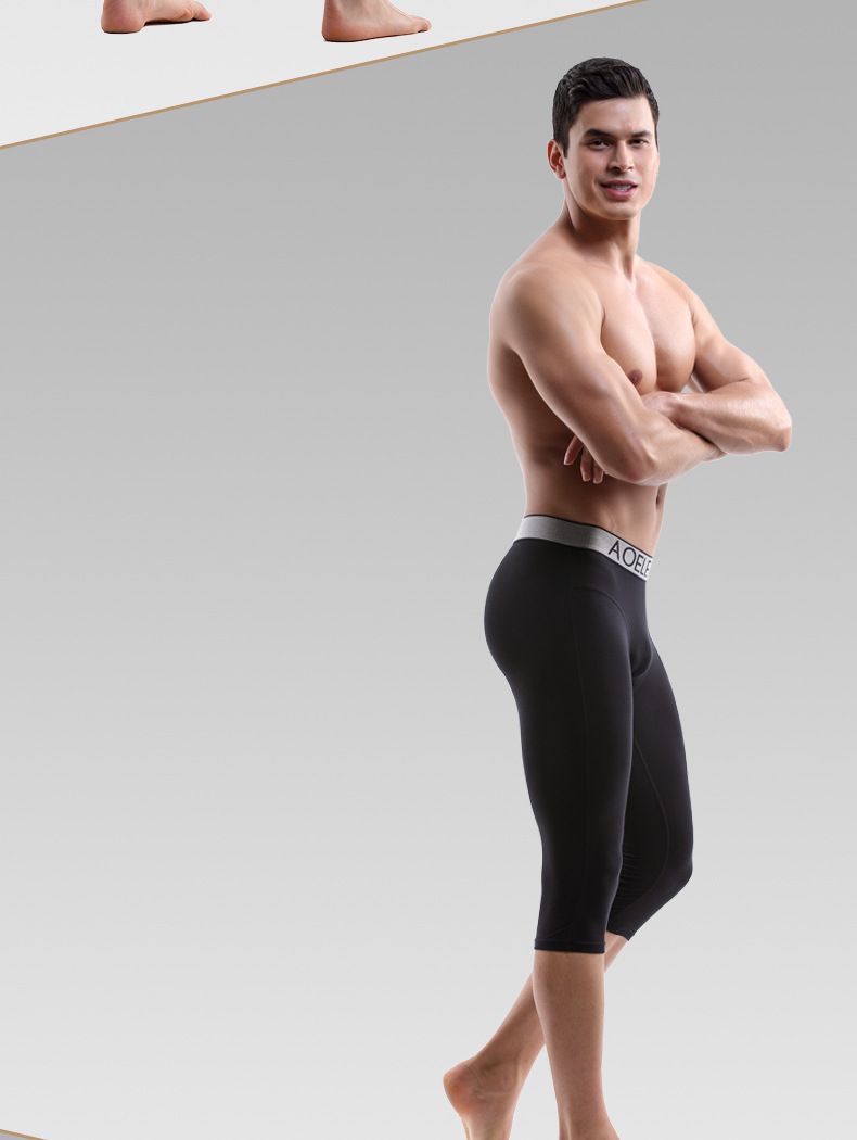 Unterwäsche & Nachtwäsche Sportunterwäsche Lauftights Lange Bein Anti-Chafing Laufunterwäsche Atmungsaktive Stretch-Boxershorts für Sport & Training_voghion.com