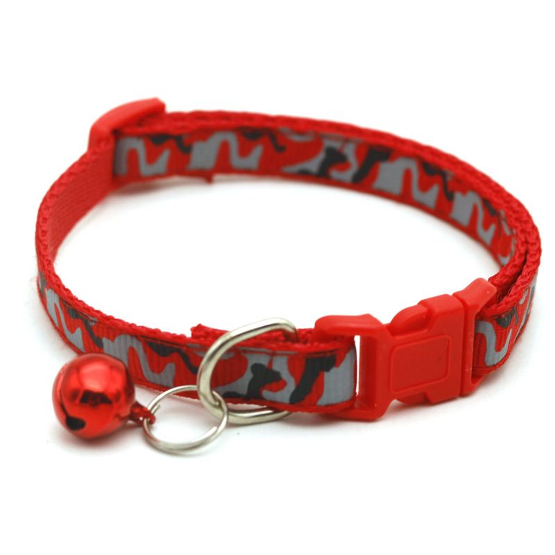 Obroża dla kota Pet 1.0 z naszywką w kamuflażu Bell_voghion.com